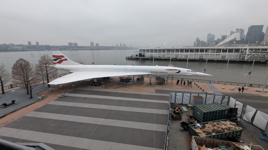 Die Concorde im Intrepid Museum