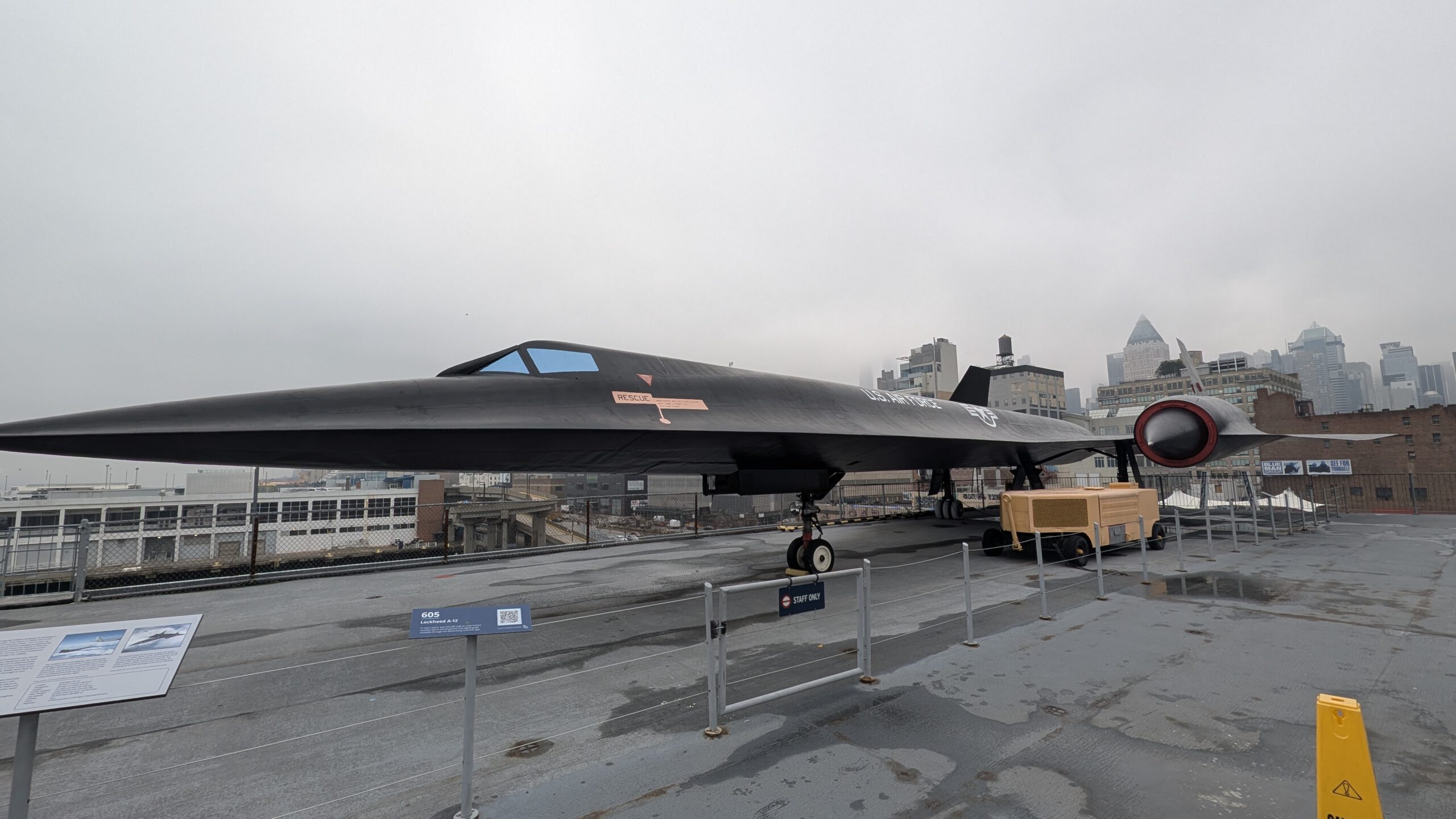 Die Blackbird im Intrepid Museum